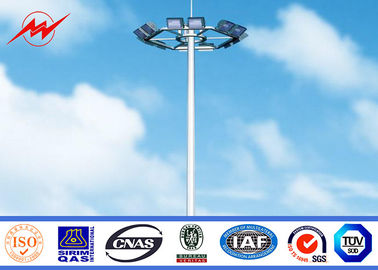 China Waterproof o mastro alto de solda Pólo do colar preto de 36m para a iluminação do aeroporto fornecedor
