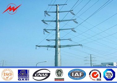 China linha de transmissão corrente eléctrica de 33kv 10m Pólo para a torre de aço de Pólo fornecedor
