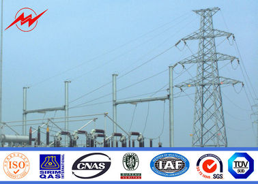 China Poder de aço de aço galvanizado 20M polos de Polo da certificação da BV para a transmissão de energia fornecedor