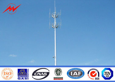 China 12 tomou partido a torre Monopole da micro-ondas de aço para a linha de transmissão móvel fornecedor