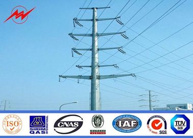 China linha de transmissão elétrica galvanizada 18m linha de serviço público do metal de Polos octogonal fornecedor