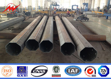 China 12 m de pólo tubular de aço galvanizado para linha de distribuição 1250Dan 800Dan 660Dan 410Dan fornecedor