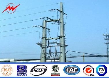 China 35M 30M galvanizou a linha de transmissão elétrica revestimento do pó de Polos para cabos de 169 quilovolts fornecedor