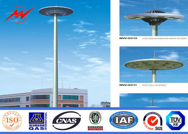 China GV 25m iluminação alta polo 15 do mastro do HDG de 3 seções * 2000w para a iluminação do aeroporto fornecedor