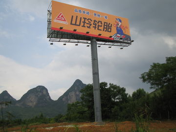 China Quadro de avisos exterior galvanizado da multi borda da estrada de aço da cor que anuncia a altura de 3M fornecedor