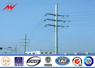 China 17m galvanizou o metal Polo de aço tubular da tubulação de aço de Polos ASTM A123 Grace 65 da transmissão de energia fornecedor