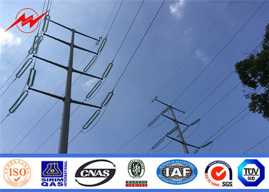 China Concial polo de serviço público de aço para a transmissão da eletricidade, distribuição de poder Polo 10kv - 550kv fornecedor