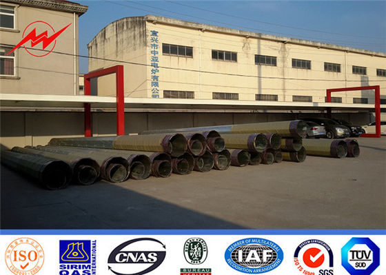 China Cctv Gr65 Awsd de 10ft 1,1 Polos galvanizados de aço com betume fornecedor