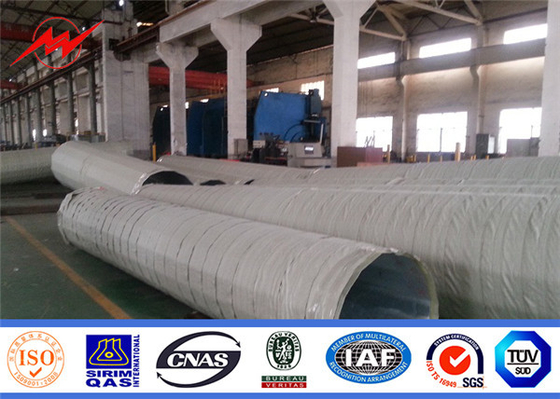 China Polos de potência de aço galvanizado a quente 10kv - 550kv 300-1000 kg Carga de projeto fornecedor
