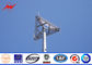 Torre de Polo de uma comunicação móvel anticorrosiva mono 100 FT com galvanização do mergulho quente fornecedor