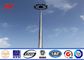 lâmpada de rua alta Pólos do mastro da estrada de 35m com o automóvel da lâmpada de alogenuro de metal 1000w - sistema de levantamento fornecedor