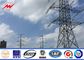 Estruturas de aço tubulares afiladas personalizadas de Electric Power Pólo, ISO9001 fornecedor