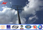 40ft cónicos 138kv pólo de serviço público de aço para a linha elétrica da distribuição da transmissão fornecedor