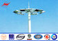 30M energias solares pólo claro da iluminação do parque de estacionamento de 3 seções com o painel redondo da lâmpada fornecedor
