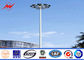 O estádio que ilumina 36,6 medidores galvanizou o mastro alto polo claro com sistema de levantamento 600kg fornecedor