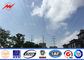 High Voltage Outdoor Electric Steel Power Pole for Distribution Line fornecedor