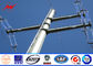 HDG redondo 10m 5KN pólos de serviço público elétricos de aço para a linha de transmissão aérea fornecedor