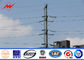 Linha de transmissão elétrica de aço Polos de Electric Power Polo AWS D 1,1 médios da tensão fornecedor