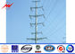 Corrente elétrica Polo da galvanização linha de transmissão padrão de 69 quilovolts de Polos ASTM A123 fornecedor