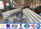 400 quilovolts utilidade de aço Polos de aço galvanizados com linha elétrica da resistência de choque fornecedor