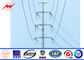 15m 450daN Bitumen Diameter 100mm-300mm Electric Galvanized Steel Pole fornecedor