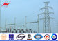 Poder de aço de aço galvanizado 20M polos de Polo da certificação da BV para a transmissão de energia fornecedor