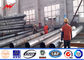 mergulho quente Polo tubular de aço galvanizado de 220KV 10-100M para a indústria elétrica fornecedor