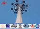 Do futebol poligonal do estádio do costume 40m iluminação alta polo do mastro para o estádio de futebol com 60 luzes fornecedor