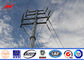 Torre de antena 500kv Monopole de 2.5MM 30m para a linha da distribuição fornecedor