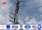 poder polos de serviço público galvanizado 110kv para a linha elétrica ISO 9001 da transmissão fornecedor
