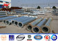 Hot Dip Galvanized 450daN 13m Conical Electrical Power Steel Utility Pole fornecedor