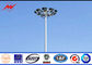 Mastro alto poligonal Polo da luz de estacionamento com sistema de levantamento e de levantamento de levantamento do sistema fornecedor