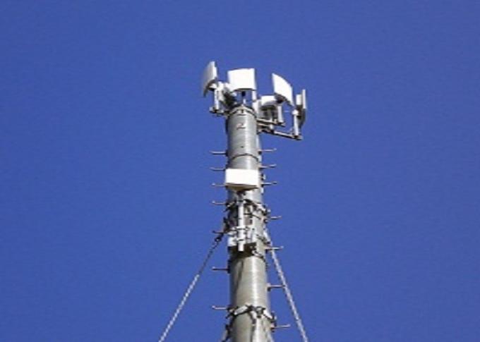 Torre elétrica móvel cónica profissional 11kv Monopole da transmissão 500Dan 1