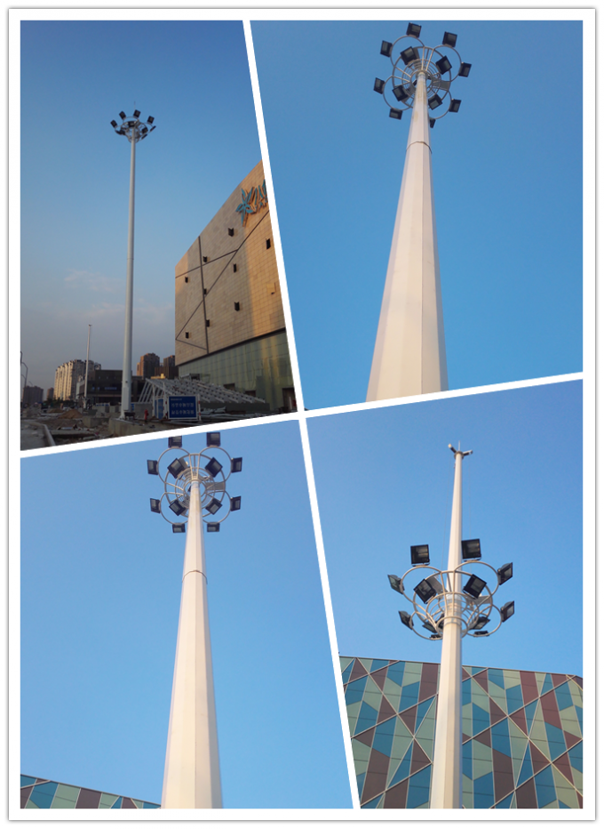 Plaza que ilumina 1000W que pinta o mastro alto de 80M fora de pólo claro, BV 1