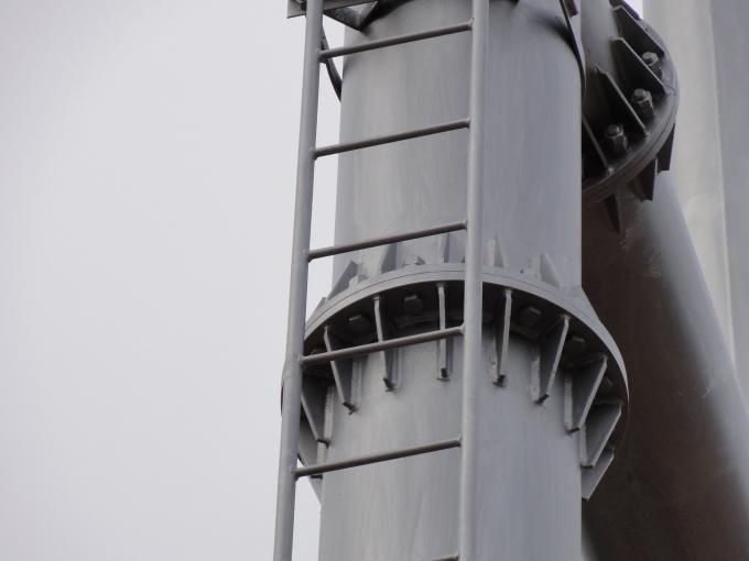 220 quilovolts galvanizaram torre 10m-200m de Polo do tubo das tubulações de aço a mono amplamente utilizada 7