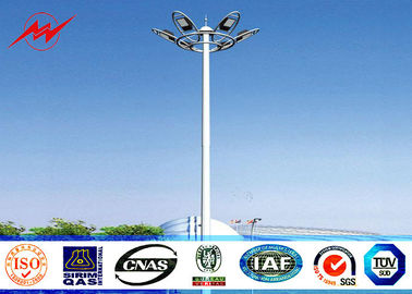China mastro alto Pólo do diodo emissor de luz da altura de 25M com sistema rasing para a iluminação do estádio fornecedor