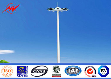China Iluminação alta de solda dourada pólos do mastro da cor 15m para o aeroporto/escola/casas de campo fornecedor