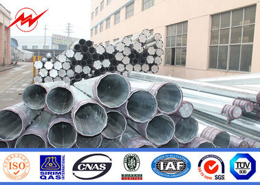 China 12m de pólo de aço galvanizado com material S355 e S500 para iluminação pública fornecedor