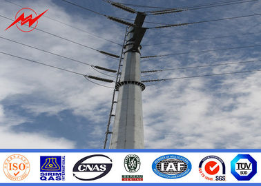 China Linha de transmissão corrente elétrica Polo do projeto 18m 10KN para a distribuição da eletricidade fornecedor
