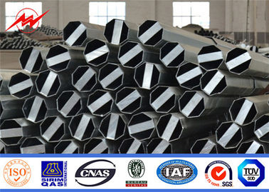 China O Cctv octogonal afilado polo de serviço público de aço galvanizou o poder tubular do metal fornecedor