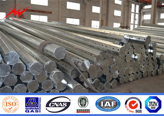China 10kv-550kv Pólo de energia elétrica para transmissão de energia com galvanização a quente fornecedor