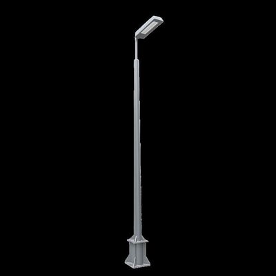 Qualidade  4-8 Meters Customizable Length Street Light Pole with Earthquake Resistant Design and Hot Dip Galvanized Finish Fábrica