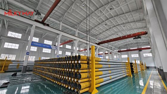 Qualidade  60FT 1200kg 2000kg 18m Electrical Power Pole  Steel  for Transmission Fábrica