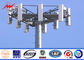 Autossuficiente torre de aço da estrutura com galvanização para o ângulo da telecomunicação fornecedor