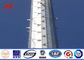 132 torre de Polo da carga do quilovolt 27Meter 1500kg mono para a telecomunicação móvel da transmissão fornecedor