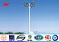 mastro alto Pólo do diodo emissor de luz da altura de 25M com sistema rasing para a iluminação do estádio fornecedor