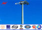 Mastro alto pólos claros comerciais do aço HPS de S355JR para centros comerciais 22M fornecedor