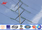 Corrente 8KN Pólo eléctrica da galvanização 12m para a transmissão de energia da distribuição fornecedor