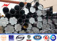 Double Circuit 12M 10KN 12 sides Electrical Steel Utility Poles for Power distribution fornecedor