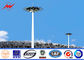 Do futebol poligonal do estádio de 50ft torre alta personalizada do mastro para o estádio de futebol fornecedor